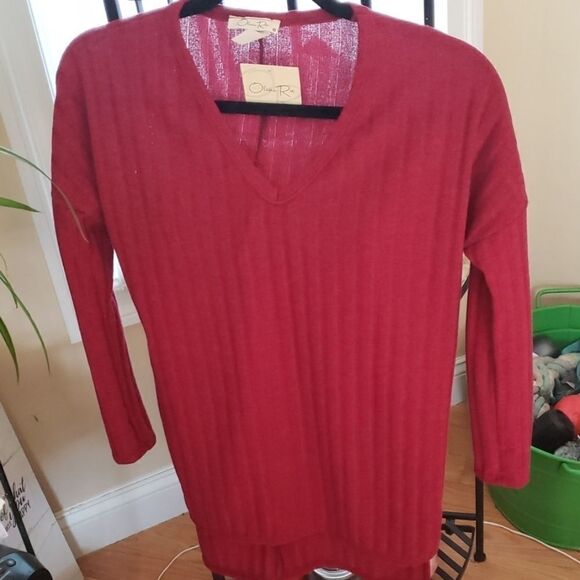 Long sleeved ribbed top - Picture 3 of 5